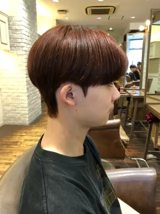 パーマ メンズ 韓国メンズヘア シンユウのヘアスタイル