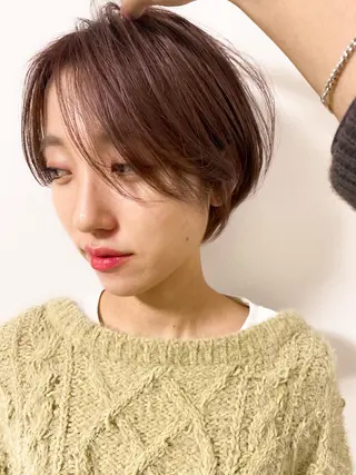 ショート カラー レイヤーカット/ 火ノ見🪡のヘアスタイル