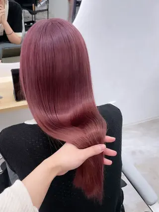 ロング ベージュ⟡˖ブリーチ ˖ ࣪⊹あずきのヘアスタイル