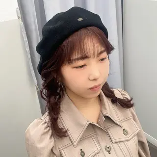 ヘアアレンジ 💎韓国ヘア💎 Harukaのヘアスタイル