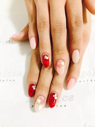 ネイル Angelica ネイリストのネイルデザイン