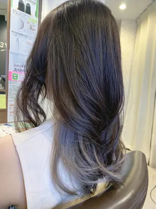 セミロング カラー ✨縮毛矯正✨髪質改善 ナカシマ ユミのヘアスタイル