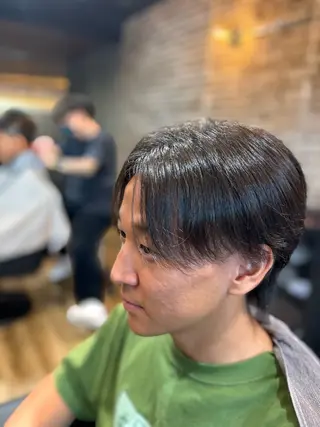 メンズ 中溝 陵太のヘアスタイル