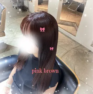 カラー ZiRCO所属・oriha .のヘアスタイル