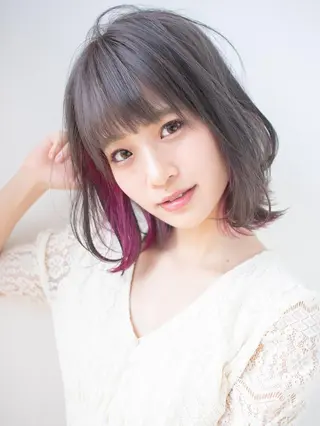 ショート カラー 髪質改善×艶髪 斉藤 勝のヘアスタイル