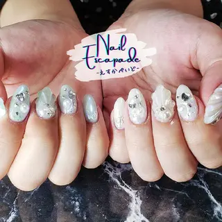 ショート ネイル クロキ 。のネイルデザイン