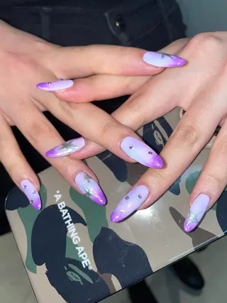 ネイル 🎀ボブ+ハイトーン シュカ👶🏻のヘアスタイル