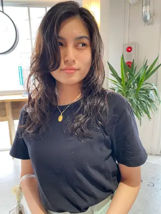 ロング パーマ steed tokyo所属・KOOKI スティードトーキョーのヘアスタイル