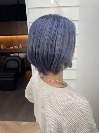 ショート eL HAIR SALON なんば店所属・ブリーチカラー特化 /焼田貴明のヘアスタイル