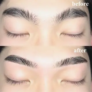 メンズ アイブロウ 堀内 優衣💗パリジェンヌのマツエク・マツパデザイン