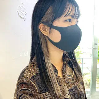 ロング カラー Sana / 韓国ヘア / カラーのヘアスタイル