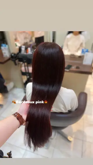 ロング 🎀透明感カラー 🐈ナズナのヘアスタイル