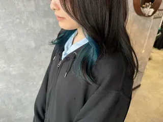 セミロング Dali 【ダリー】 菊水店のヘアスタイル