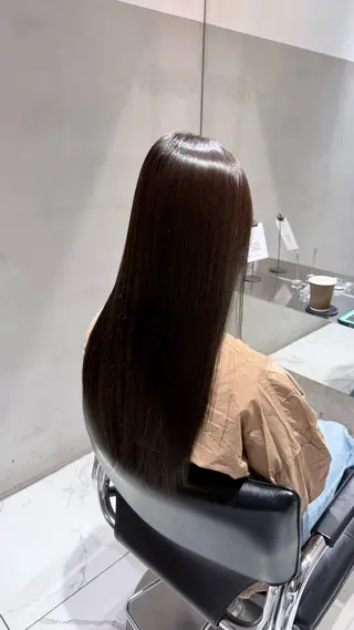 ロング カラー 似合わせカラー/ ケアカラー/泰玖のヘアスタイル