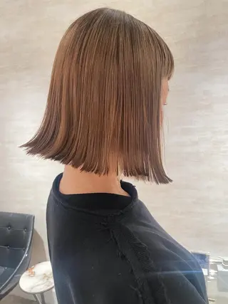 ミディアム 高橋 涼香のヘアスタイル