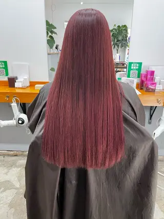ロング ROSSO Hair&SPA 香椎宮前店所属・SHIINA 香椎宮前店のヘアスタイル