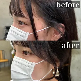 ロング SALOWIN原宿AROA店所属・顔まわり神カット✂︎ 齋藤雄大【表参道】のヘアスタイル
