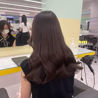 セミロング 🤍韓国トレンド ヘア🤍miku🤍のヘアスタイル