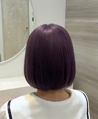 ショート カラー 😈せいと😈 ハイトーン/縮毛矯正のヘアスタイル