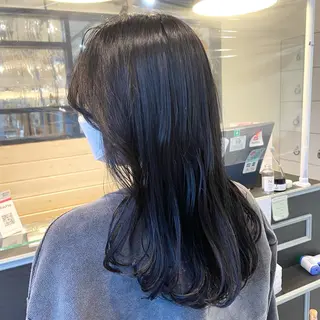 ロング カラー スナコザワ レナのヘアスタイル