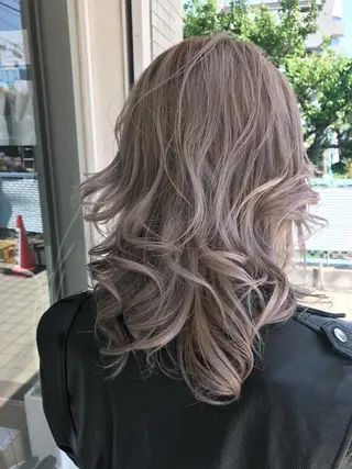 ミディアム カラー 武田 清久のヘアスタイル