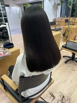 ロング 田中 愛梨のヘアスタイル