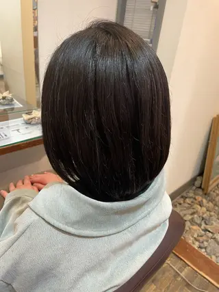ミディアム 平 真亜里のヘアスタイル