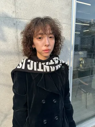 ミディアム パーマ お悩み解決パーマ hana🩰のヘアスタイル