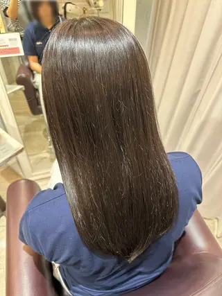 ロング カラー tiravento 南船場店所属・nana 韓国スタイル🇰🇷のヘアスタイル