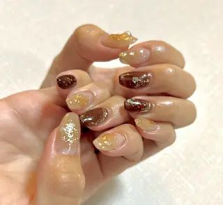 ミディアム 高橋みい 【Jrネイリスト】のネイルデザイン