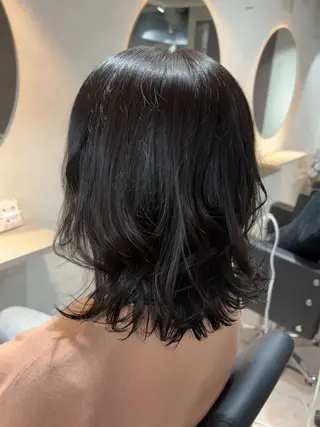 ミディアム lmu by if所属・程塚 七海のヘアスタイル