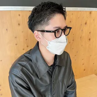 ショート メンズ アラキチヒロ THE REMMYのヘアスタイル
