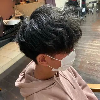 メンズ AIRFLOW所属・韓国ヘア ユイカのヘアスタイル