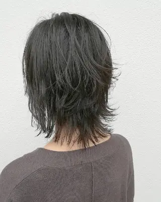 ミディアム カラー 井谷 圭吾【天理】のヘアスタイル