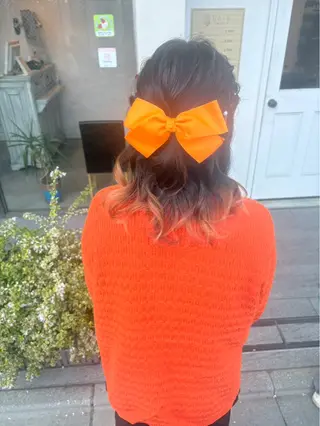 ミディアム ヘアアレンジ Reve  resort所属・美髪× ヘアセット✨Araiのヘアスタイル