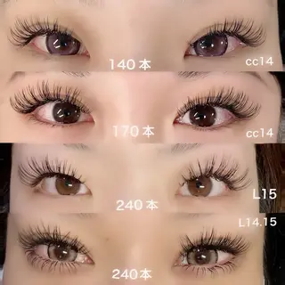 マツエク・マツパ linda lashesのマツエク・マツパデザイン