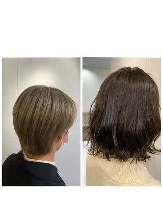 セミロング メンズ 宮之本 峻也のヘアスタイル