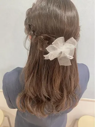 ロング ヘアアレンジ セットサロン      ラフテル所属・大阪/ヘアアレンジ /似合わせset💐のヘアスタイル