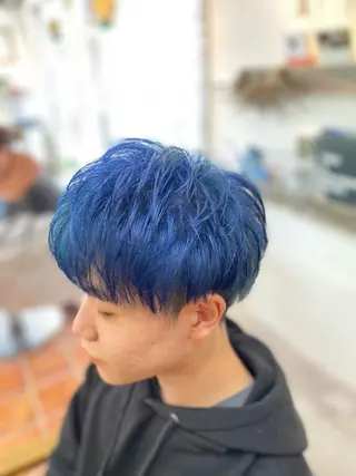ショート カラー ハイブリッド美容師！ 藤井 俊壮のヘアスタイル