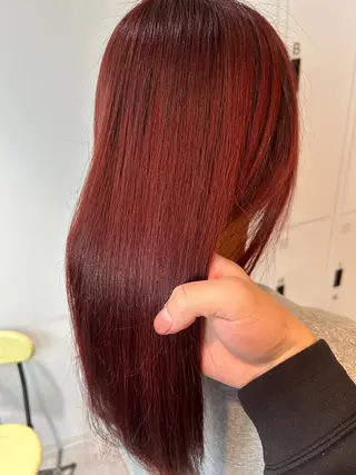 セミロング カラー 髪質改善特化型美容師 🫧岡本璃来🫧のヘアスタイル