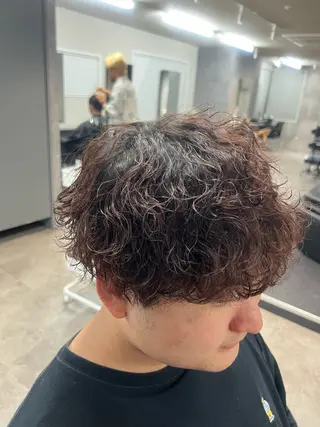 パーマ メンズ 👑立川No.1筋肉 美容師👑しゅーとのヘアスタイル