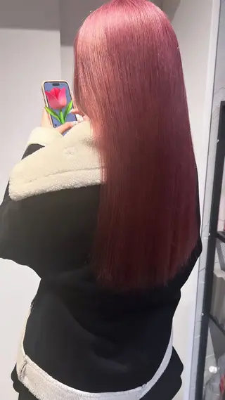 ロング ダン/メンズ/ 顔周り×透明感カラーのヘアスタイル