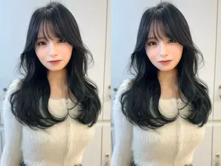 ロング Hiroki 韓国ヘア🇰🇷のヘアスタイル