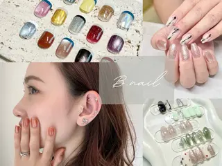 ネイル 【B.nail】名古屋志賀本通-フィルイン/ニュアンス/定額/長さだし-所属・橋立 敬子のネイルデザイン