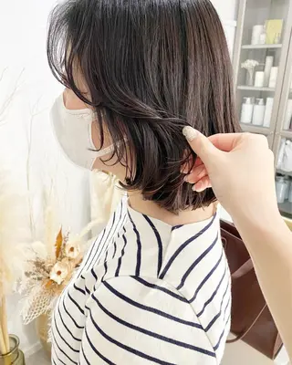 ショート カラー ヘアアレンジ ume所属・ひなの .のその他イメージ
