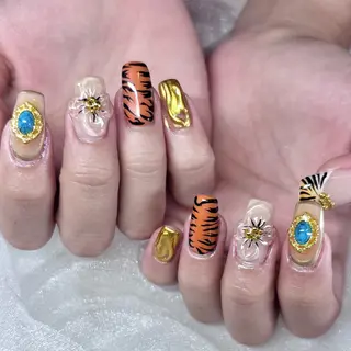 ネイル mimi 高石桃朱のネイルデザイン