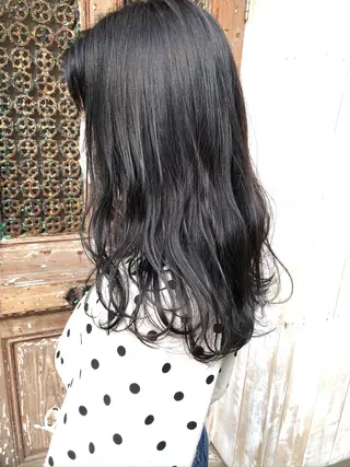 ロング カラー 舘野 太嘉宏のヘアスタイル