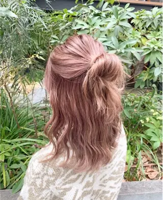 カラー 🫧ハイライトモデル 募集🫧溝口結麻のヘアスタイル