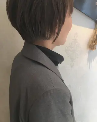 ショート 鶴岡で縮毛矯正なら お任せ！ハヤシナオミのヘアスタイル