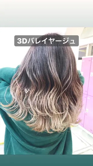 ミディアム tuki yokohama所属・店長 小池アキトのヘアスタイル